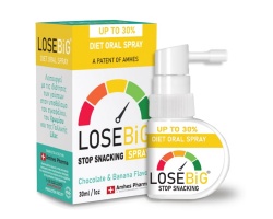 Amhes Pharma Diet Oral Spray Losebig Σπρέι για Αδυνάτισμα με Γεύση Σοκολάτα & Μπανάνα, 30ml Amhes Pharma Diet Oral Spray Losebig Σπρέι για Αδυνάτισμα με Γεύση Σοκολάτα & Μπανάνα, 30ml