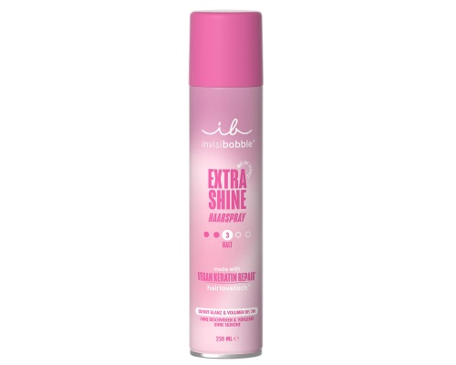Invisibobble Extra Shine Hairspray Σπρέι Μαλλιών για Λάμψη, 250ml Invisibobble Extra Shine Hairspray Σπρέι Μαλλιών για Λάμψη, 250ml