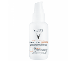 Vichy Capital Soleil UV-AGE Daily Pigment Medium Αντηλιακό Προσώπου με Χρώμα SPF 50+, 40ml Vichy Capital Soleil UV-AGE Daily Pigment Medium Αντηλιακό Προσώπου με Χρώμα SPF 50+, 40ml