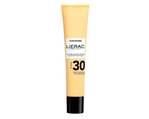 Lierac Sunissime Le Fluide Veloute Solaire Λεπτόρρευστο Βελούδινο Αντηλιακό Προσώπου Spf 30, 40ml Lierac Sunissime Le Fluide Veloute Solaire Λεπτόρρευστο Βελούδινο Αντηλιακό Προσώπου Spf 30, 40ml
