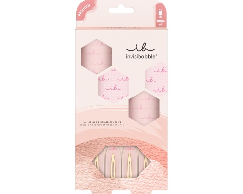 Invisibobble Hair Rollers & Creaseless Clips Set Σετ Ρόλερ για Μπούκλες  Invisibobble Hair Rollers & Creaseless Clips Set Σετ Ρόλερ για Μπούκλες