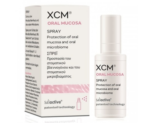 XCM Oral Mucosa Spray για την Προστασία του Στοματικού Βλεννογόνου & Μικροβιώματος, 15ml XCM Oral Mucosa Spray για την Προστασία του Στοματικού Βλεννογόνου & Μικροβιώματος, 15ml