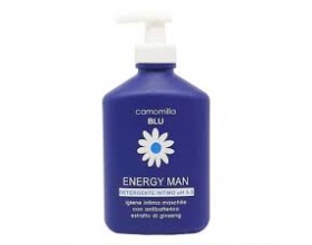 Camomilla BLU Energy Man Intimate Wash Λοσιόν Καθαρισμού για την Ευαίσθητη Περιοχή των Ανδρών με pH 5.5, 300ml