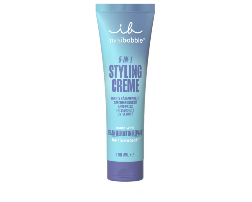 Invisibobble Styling Cream 5in1 Κρέμα Φορμαρίσματος για Στεγνά & Βρεγμένα Μαλλιά, 100ml Invisibobble Styling Cream 5in1 Κρέμα Φορμαρίσματος για Στεγνά & Βρεγμένα Μαλλιά, 100ml
