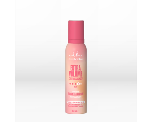 Invisibobble Extra Volume Mousse Αφρός Μαλλιών για Όγκο, 150ml Invisibobble Extra Volume Mousse Αφρός Μαλλιών για Όγκο, 150ml
