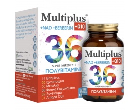 Health Plus Multiplus Πολυβιταμίνη για Ενέργεια & Τόνωση Ανοσοποιητικού, 30 κάψουλες
