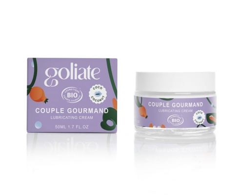 Goliate Couple Gourmand Lubricating Cream Βρώσιμο Λιπαντικό Μασάζ με γεύση Καρύδας, 50ml Goliate Couple Gourmand Lubricating Cream Βρώσιμο Λιπαντικό Μασάζ με γεύση Καρύδας, 50ml
