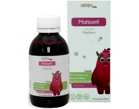 Herby Family Mahlzeit! Παιδικό Συμπλήρωμα Διατροφής σε Σιρόπι για Τόνωση της Όρεξης Γεύση Βατόμουρο, 150ml
