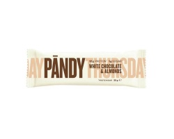 Pandy White Chocolate & Almonds Protein Bar Μπάρα Πρωτεΐνης με Λευκή Σοκολάτα & Αμύγδαλα, 35gr Pandy White Chocolate & Almonds Protein Bar Μπάρα Πρωτεΐνης με Λευκή Σοκολάτα & Αμύγδαλα, 35gr