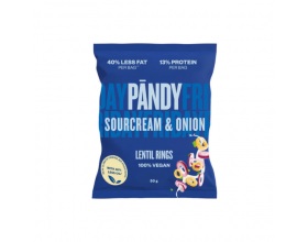 Pandy Lentil Chips-Sourcream & Onion Πρωτεϊνικά Τσιπς Φακής με γεύση Κρέμα & Κρεμμύδι, 50gr