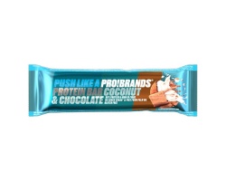 Pro!Brands Protein Bar Coconut & Chocolate Μπάρα Πρωτεΐνης με γεύση Καρύδα & Σοκολάτα, 45gr Pro!Brands Protein Bar Coconut & Chocolate Μπάρα Πρωτεΐνης με γεύση Καρύδα & Σοκολάτα, 45gr