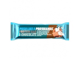 Pro!Brands Protein Bar Coconut & Chocolate Μπάρα Πρωτεΐνης με γεύση Καρύδα & Σοκολάτα, 45gr