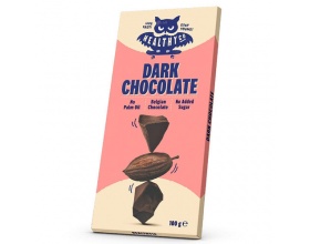 Healthy Co Dark Chocolate Μαύρη Σοκολάτα χωρίς Ζάχαρη & Φοινικέλαιο, 100gr