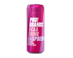 Pro!Brands BCAA Drink Raspberry Ενεργειακό Ποτό με Αμινοξέα BCAA & γεύση Βατόμουρο, 330ml Pro!Brands BCAA Drink Raspberry Ενεργειακό Ποτό με Αμινοξέα BCAA & γεύση Βατόμουρο, 330ml