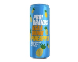 Pro!Brands BCAA Drink Pineapple Ενεργειακό Ποτό με Αμινοξέα BCAA & γεύση Ανανά, 330ml Pro!Brands BCAA Drink Pineapple Ενεργειακό Ποτό με Αμινοξέα BCAA & γεύση Ανανά, 330ml