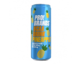 Pro!Brands BCAA Drink Pineapple Ενεργειακό Ποτό με Αμινοξέα BCAA & γεύση Ανανά, 330ml