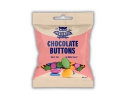 Healthy Co Chocolate Buttons Σοκολατένια Κουφετάκια χωρίς Ζάχαρη & Γλουτένη, 40gr Healthy Co Chocolate Buttons Σοκολατένια Κουφετάκια χωρίς Ζάχαρη & Γλουτένη, 40gr