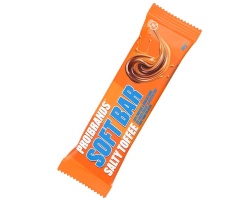 Pro!Brands Soft Bar Salty Toffee Μαλακή Μπάρα Πρωτεΐνης με Καραμέλα & Επικάλυψη Σοκολάτας, 40gr Pro!Brands Soft Bar Salty Toffee Μαλακή Μπάρα Πρωτεΐνης με Καραμέλα & Επικάλυψη Σοκολάτας, 40gr