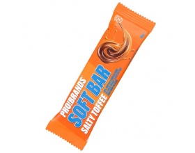 Pro!Brands Soft Bar Salty Toffee Μαλακή Μπάρα Πρωτεΐνης με Καραμέλα & Επικάλυψη Σοκολάτας, 40gr