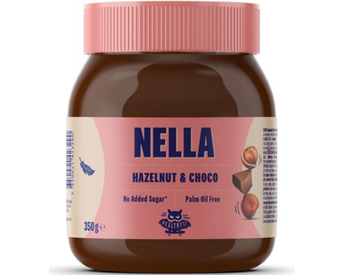 Healthy Co Nella Hazelnut & Cocoa Άλειμμα Φουντουκιού με Κακάο χωρίς Ζάχαρη & Φοινικέλαιο, 350gr Healthy Co Nella Hazelnut & Cocoa Άλειμμα Φουντουκιού με Κακάο χωρίς Ζάχαρη & Φοινικέλαιο, 350gr