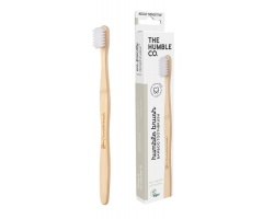 THE HUMBLE CO. Humble Brush Bamboo Οδοντόβουρτσα για Ευαίσθητα Δόντια & Ούλα Ενηλίκων Λευκή, 1τμχ THE HUMBLE CO. Humble Brush Bamboo Οδοντόβουρτσα για Ευαίσθητα Δόντια & Ούλα Ενηλίκων Λευκή, 1τμχ