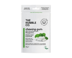 Humble Natural Chewing Gum - Fresh Mint Φυσική τσίχλα με Γεύση Μέντα, 19gr Humble Natural Chewing Gum - Fresh Mint Φυσική τσίχλα με Γεύση Μέντα, 19gr