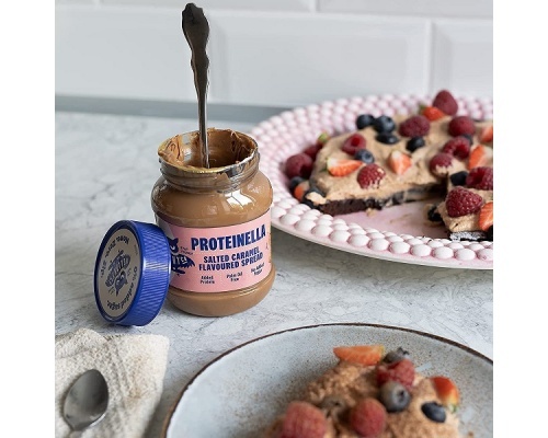 Healthy Co Proteinella Salted Caramel Άλειμμα Αλατισμένης Καραμέλας χωρίς Ζάχαρη & Φοινικέλαιο, 200gr Healthy Co Proteinella Salted Caramel Άλειμμα Αλατισμένης Καραμέλας χωρίς Ζάχαρη & Φοινικέλαιο, 200gr