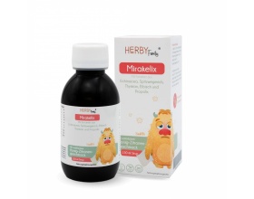 Herby Family Mirakelix Παιδικό Συμπλήρωμα Διατροφής σε Σιρόπι για πριν το Κρυολόγημα ή για το Πρώτο Βήχα, 150ml Herby Family Mirakelix Παιδικό Συμπλήρωμα Διατροφής σε Σιρόπι για πριν το Κρυολόγημα ή για το Πρώτο Βήχα, 150ml