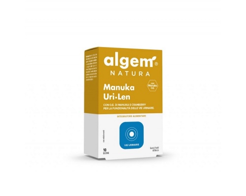 Algem Natura Manuka Uri Len Συμπλήρωμα Διατροφής για την Αντιμετώπιση Λοιμώξεων του Ουροποιητικού Συστήματος, 10 sticks Algem Natura Manuka Uri Len Συμπλήρωμα Διατροφής για την Αντιμετώπιση Λοιμώξεων του Ουροποιητικού Συστήματος, 10 sticks