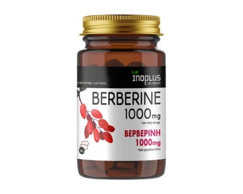Inoplus Berberine Συμπλήρωμα Bερβερίνης 1000mg, 60 κάψουλες