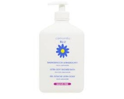Camomilla BLU Ultra Soft Shower Bath Απαλό Αφρόλουτρο με Ρύζι και Χαμομήλι, 500ml Camomilla BLU Ultra Soft Shower Bath Απαλό Αφρόλουτρο με Ρύζι και Χαμομήλι, 500ml