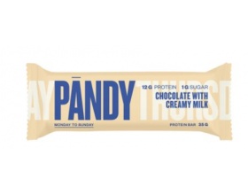 Pandy Creamy Milk Protein Bar Μπάρα Πρωτεΐνης με γεύση Creamy Milk & Σοκολάτα, 35gr