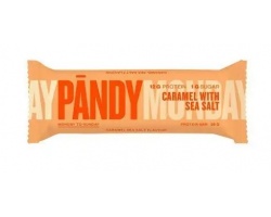 Pandy Caramel Seasalt Protein Bar Μπάρα Πρωτεΐνης με γεύση Καραμέλα & Θαλασσινό Αλάτι, 35gr Pandy Caramel Seasalt Protein Bar Μπάρα Πρωτεΐνης με γεύση Καραμέλα & Θαλασσινό Αλάτι, 35gr