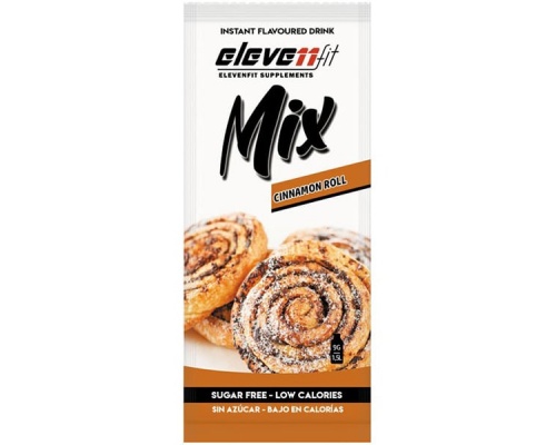 Eleven Fit Mix Cinnamon Roll Μείγμα για Ρόφημα/Γλυκό χωρίς Ζάχαρη με γεύση Ρολό Κανέλας, 9gr Eleven Fit Mix Cinnamon Roll Μείγμα για Ρόφημα/Γλυκό χωρίς Ζάχαρη με γεύση Ρολό Κανέλας, 9gr