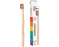 THE HUMBLE CO. Humble Brush Οδοντόβουρτσα για Ευαίσθητα Δόντια & Ούλα Ενηλίκων Πολύχρωμη-Proud Edition, 1τμχ THE HUMBLE CO. Humble Brush Οδοντόβουρτσα για Ευαίσθητα Δόντια & Ούλα Ενηλίκων Πολύχρωμη-Proud Edition, 1τμχ