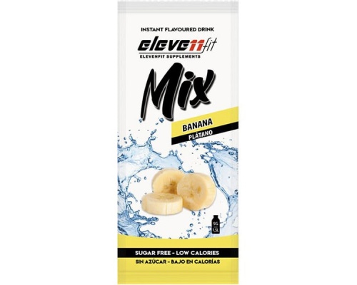 Eleven Fit Mix Banana Μείγμα για Ρόφημα/Γλυκό χωρίς Ζάχαρη με γεύση Μπανάνα, 9gr Eleven Fit Mix Banana Μείγμα για Ρόφημα/Γλυκό χωρίς Ζάχαρη με γεύση Μπανάνα, 9gr
