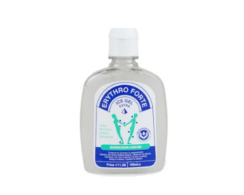 Erythro Forte Ice-Gel Cryotherapy Τζελ Κρυοθεραπείας για Μυϊκούς Πόνους, 115ml Erythro Forte Ice-Gel Cryotherapy Τζελ Κρυοθεραπείας για Μυϊκούς Πόνους, 115ml