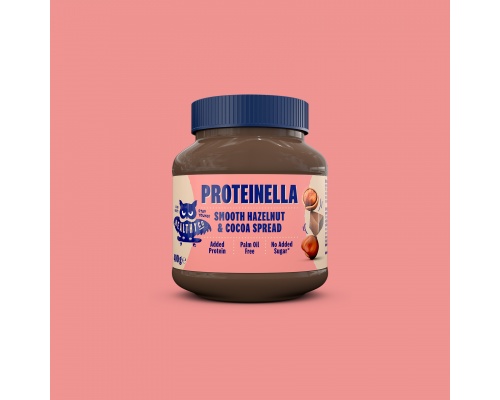 Healthy Co Proteinella Hazelnut Άλειμμα Φουντουκιού με Κακάο Εμπλουτισμένη με Πρωτεΐνη χωρίς Ζάχαρη & Φοινικέλαιο, 360gr  Healthy Co Proteinella Hazelnut Άλειμμα Φουντουκιού με Κακάο Εμπλουτισμένη με Πρωτεΐνη χωρίς Ζάχαρη & Φοινικέλαιο, 360gr