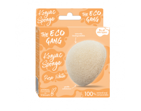 The Eco Gang Konjac Sponge Pure White Σφουγγαράκι Προσώπου Konjac, 1τμχ