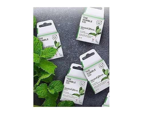 THE HUMBLE CO. Dental Floss Fresh Mint Οδοντικό Νήμα Καθαρισμού Μέντας, 50μ THE HUMBLE CO. Dental Floss Fresh Mint Οδοντικό Νήμα Καθαρισμού Μέντας, 50μ