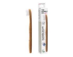 THE HUMBLE CO. Humble Brush Bamboo Παιδική Οδοντόβουρτσα Πολύ Μαλακή Λευκή, 1τμχ