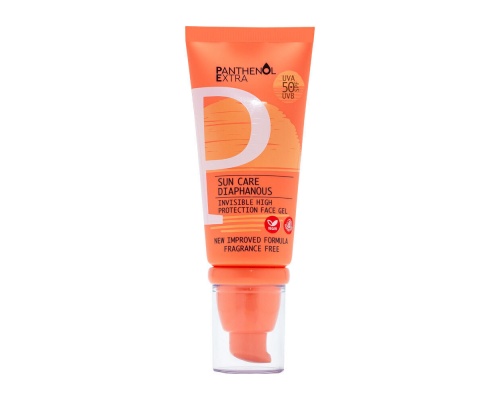 Medisei Panthenol Extra Sun Care Diaphanous Face Gel Αντηλιακό Gel Προσώπου SPF50, 50ml  Medisei Panthenol Extra Sun Care Diaphanous Face Gel Αντηλιακό Gel Προσώπου SPF50, 50ml