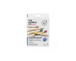 THE HUMBLE CO. Humble Brush Οδοντόβουρτσα Πολύ Μαλακή Παιδική Πακέτo με 5 Χρώματα, 5τμχ THE HUMBLE CO. Humble Brush Οδοντόβουρτσα Πολύ Μαλακή Παιδική Πακέτo με 5 Χρώματα, 5τμχ