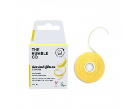 THE HUMBLE CO. Dental Floss Lemon Οδοντικό Νήμα Καθαρισμού Λεμόνι, 50μ