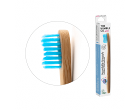 THE HUMBLE CO. Humble Brush Bamboo Παιδική Οδοντόβουρτσα Πολύ Μαλακή Μπλέ, 1τμχ