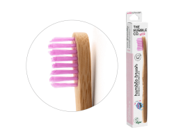 THE HUMBLE CO. Humble Brush Bamboo Παιδική Οδοντόβουρτσα Πολύ Μαλακή Μωβ, 1τμχ THE HUMBLE CO. Humble Brush Bamboo Παιδική Οδοντόβουρτσα Πολύ Μαλακή Μωβ, 1τμχ