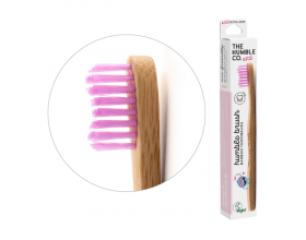 THE HUMBLE CO. Humble Brush Bamboo Παιδική Οδοντόβουρτσα Πολύ Μαλακή Μωβ, 1τμχ
