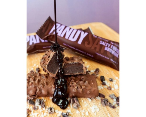 Pandy Salty Fudge Brownie Protein Bar Μπάρα Πρωτεΐνης με γεύση Βrownie & Αλατισμένη Σοκολάτα, 35gr Pandy Salty Fudge Brownie Protein Bar Μπάρα Πρωτεΐνης με γεύση Βrownie & Αλατισμένη Σοκολάτα, 35gr