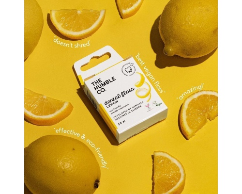 THE HUMBLE CO. Dental Floss Fresh Mint Οδοντικό Νήμα Καθαρισμού Λεμόνι, 50μ THE HUMBLE CO. Dental Floss Fresh Mint Οδοντικό Νήμα Καθαρισμού Λεμόνι, 50μ