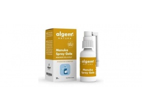 Algem Natura Manuka Spray Gola Φυτικό Σπρέι για το Πονόλαιμο με Μέλι Manuca & Πρόπολη, 30ml